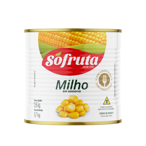 Milho Verde SoFruta 1,7Kg - CAIXA